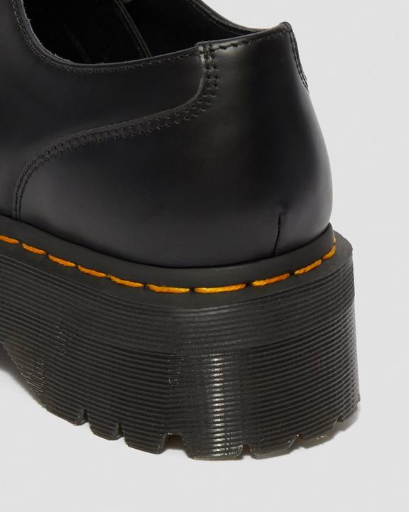 Aurian II Smooth Leather Platform Shoes in Black | Dr. Martens Aurian II Smooth Leather Platform Shoes in Black | Dr. Martens