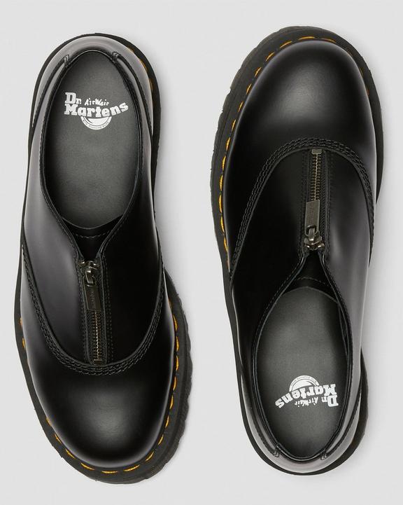 Aurian II Smooth Leather Platform Shoes Dr. Martens