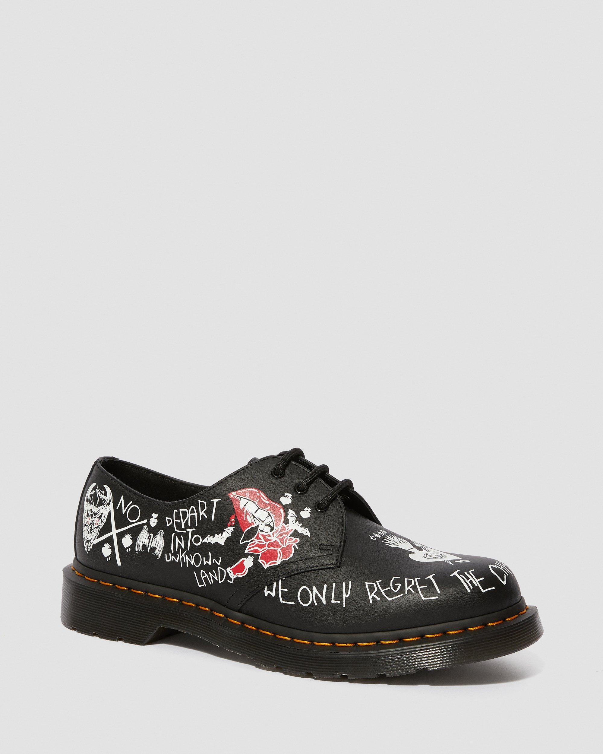 1461 Rebel Leather Printed Oxford Shoes | Dr. Martens