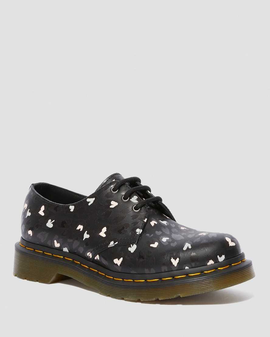 1461 HEARTS LEATHER SHOES | Dr Martens