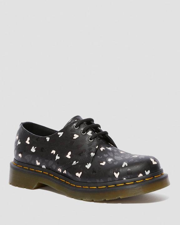 1461 Leather Wild Heart Printed Oxford Shoes Dr. Martens