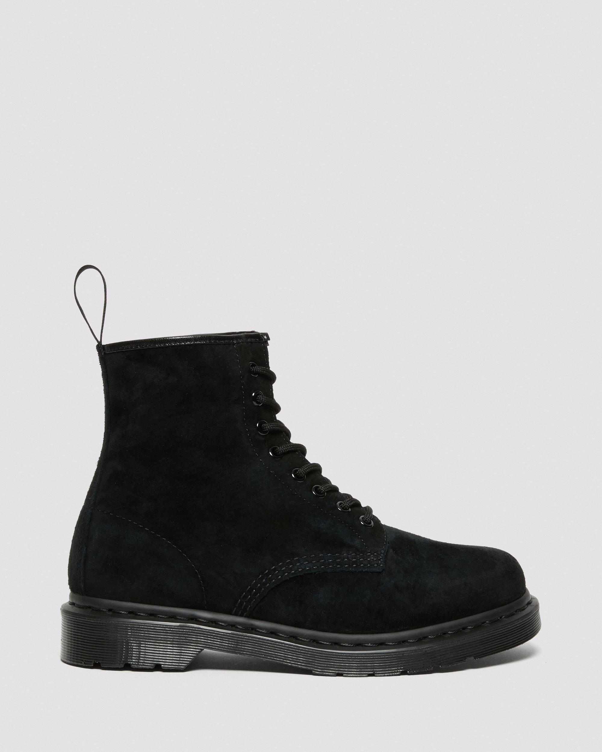 1460 MONO SUEDE ANKLE BOOTS in Black | Dr. Martens