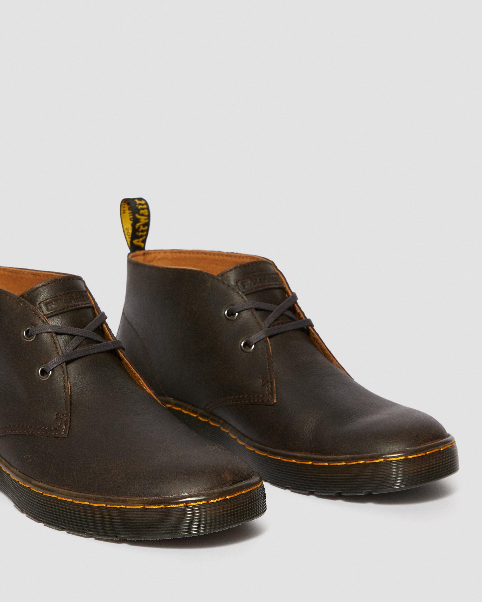Dr.Martens ドクターマーチン CABRILLO 2EYE Cabrillo Men's Leather Desert Boots in ACORN | Dr. Martens™