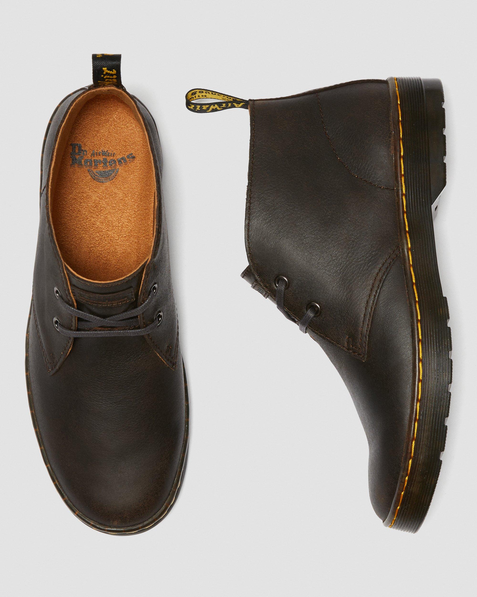 Cabrillo Men's Leather Desert Boots in ACORN | Dr. Martens™