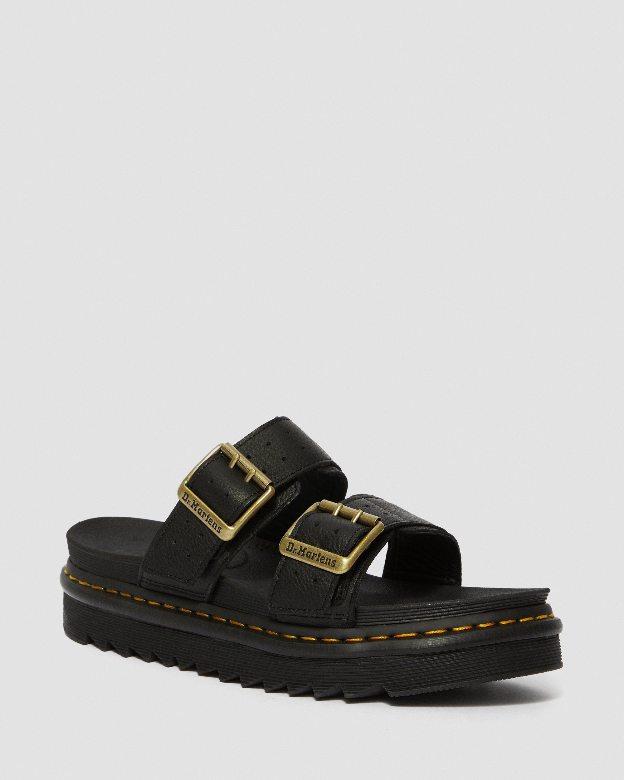 MYLES II AMBASSADOR SLIP ON SANDALS in BLACK | Dr. Martens™