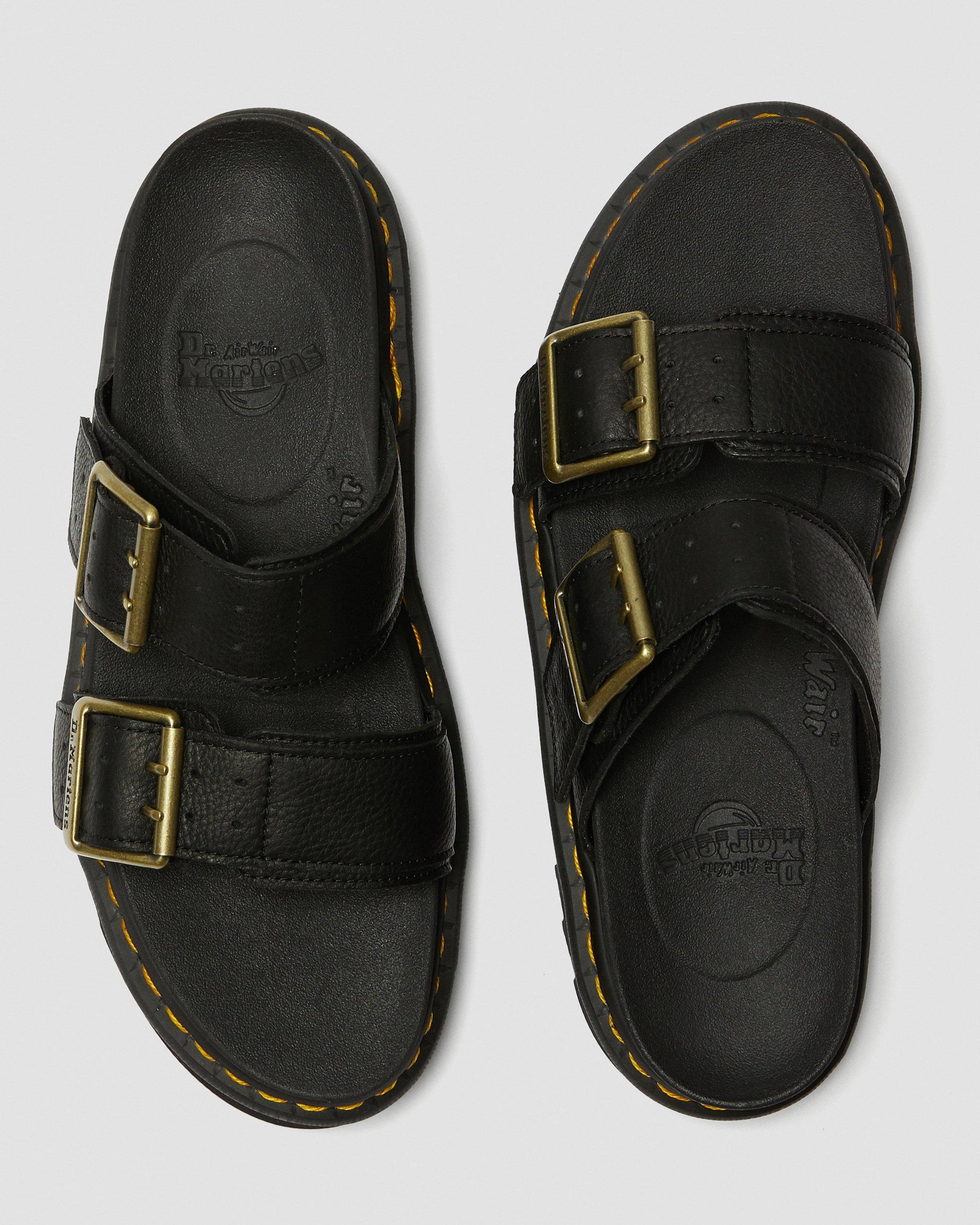 MYLES II AMBASSADOR SLIP ON SANDALS in BLACK | Dr. Martens™