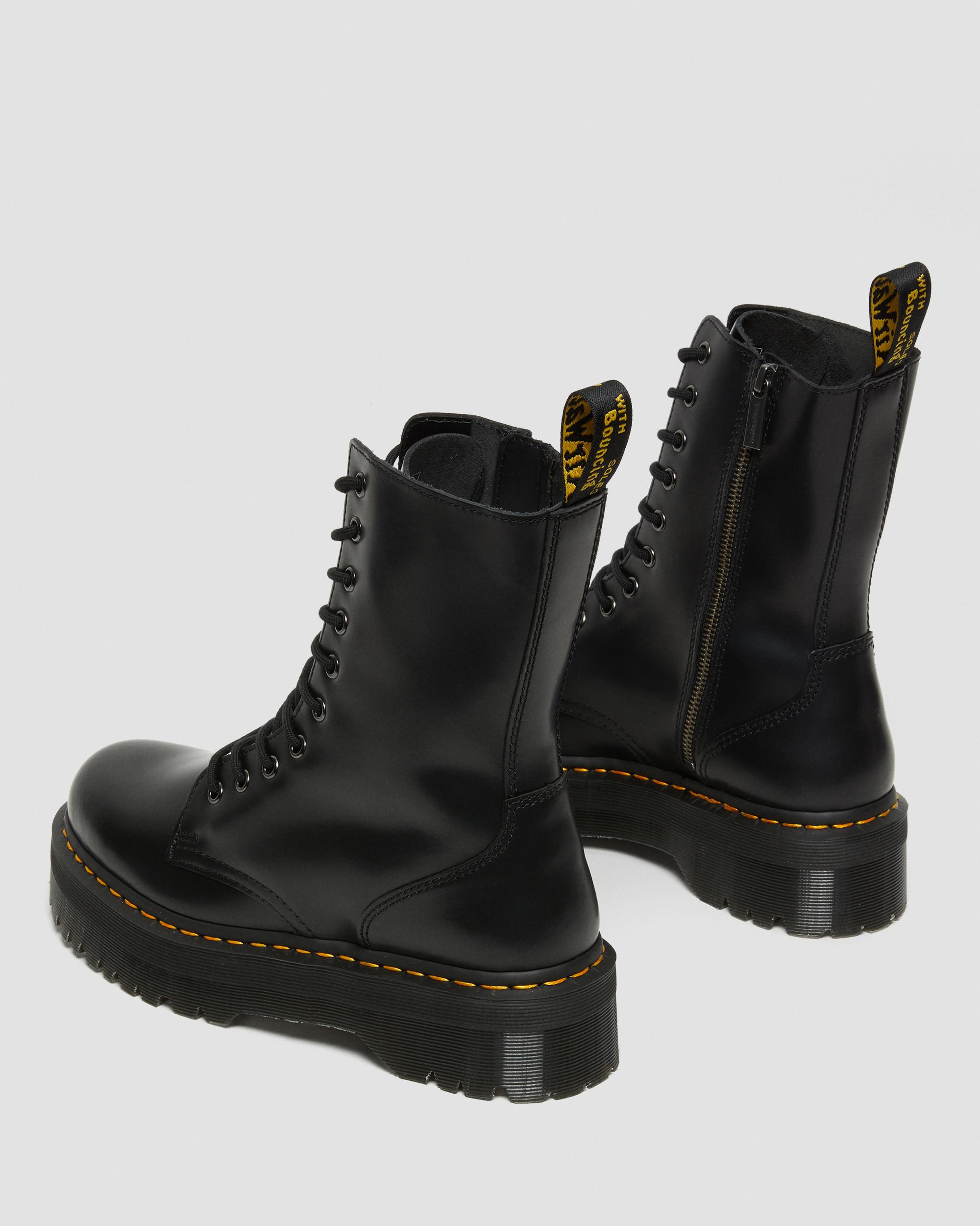 Jadon Hi Smooth Leather Platform Boots