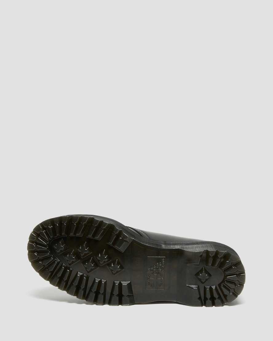 1461 Quad Smooth Leather Platform Shoes Black1461 Quad Leren Platform Schoenen Dr. Martens