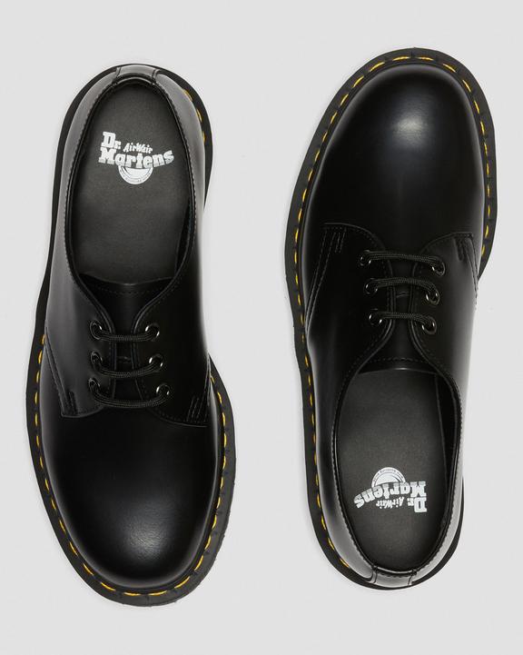 Chaussures plateformes Quad 1461 en cuir SmoothChaussures plateformes Quad 1461 en Cuir Dr. Martens