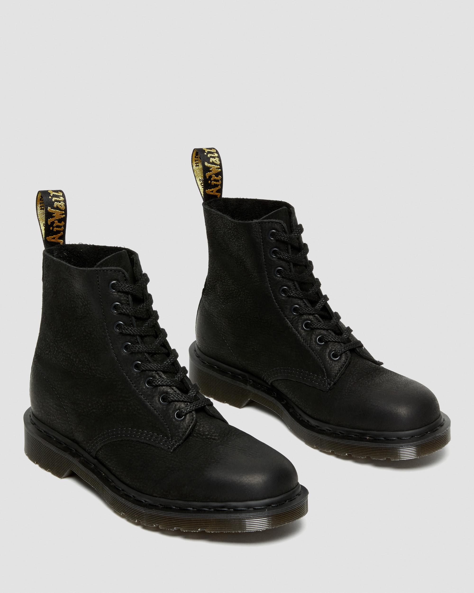 1460 TITAN MONO LEATHER ANKLE BOOTS in BLACK | Dr. Martens™