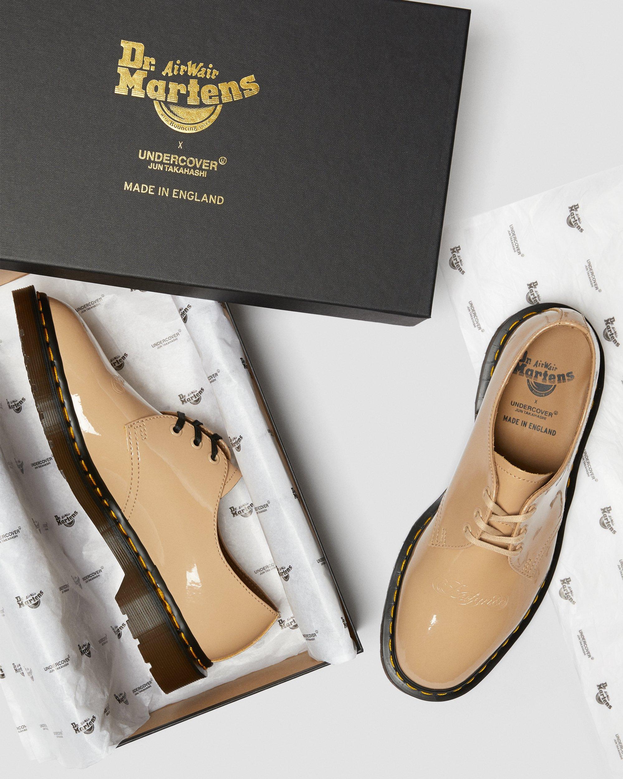 Undercover 1461 Emboss Patent in BEIGE | Dr. Martens™