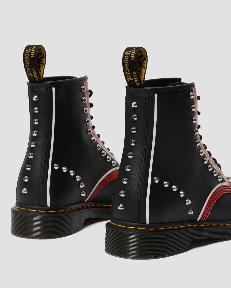 1460 STUDDED LEATHER ANKLE BOOTS | Dr Martens