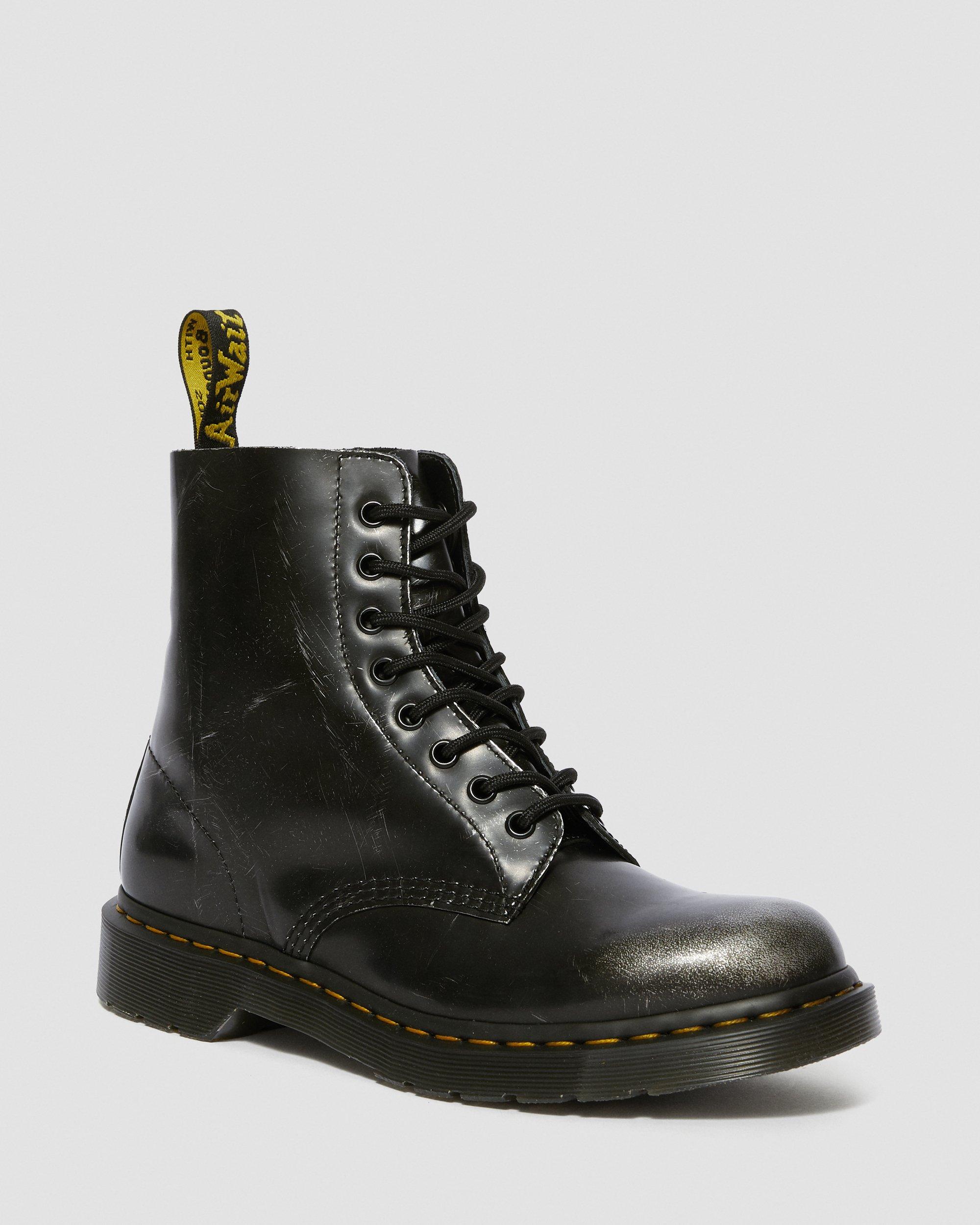 analoog Reproduceren Marty Fielding 1460 Pascal Metallic Leather Lace Up Boots | Dr. Martens