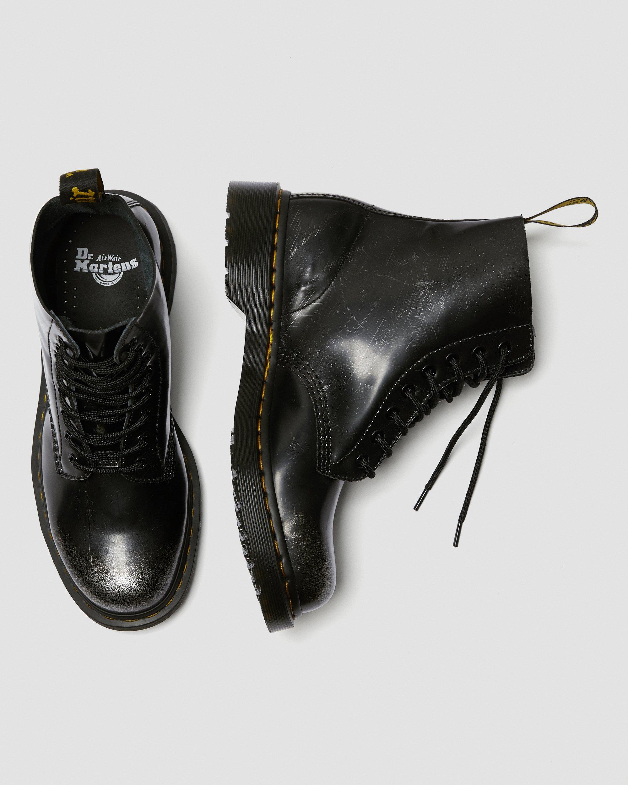 Canberra Bestrating Anesthesie 1460 Pascal Metallic Leather Lace Up Boots | Dr. Martens