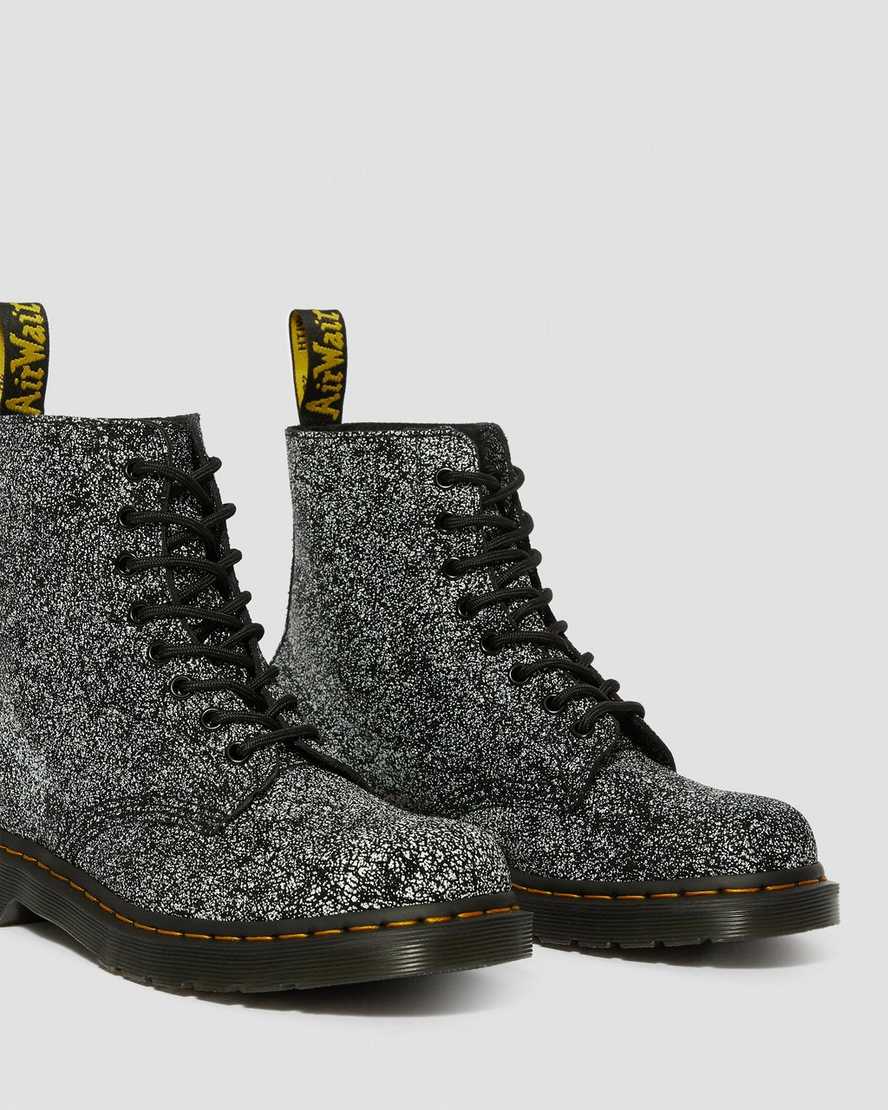 1460 PAINT SPLATTERED LEATHER ANKLE BOOTS | Dr Martens
