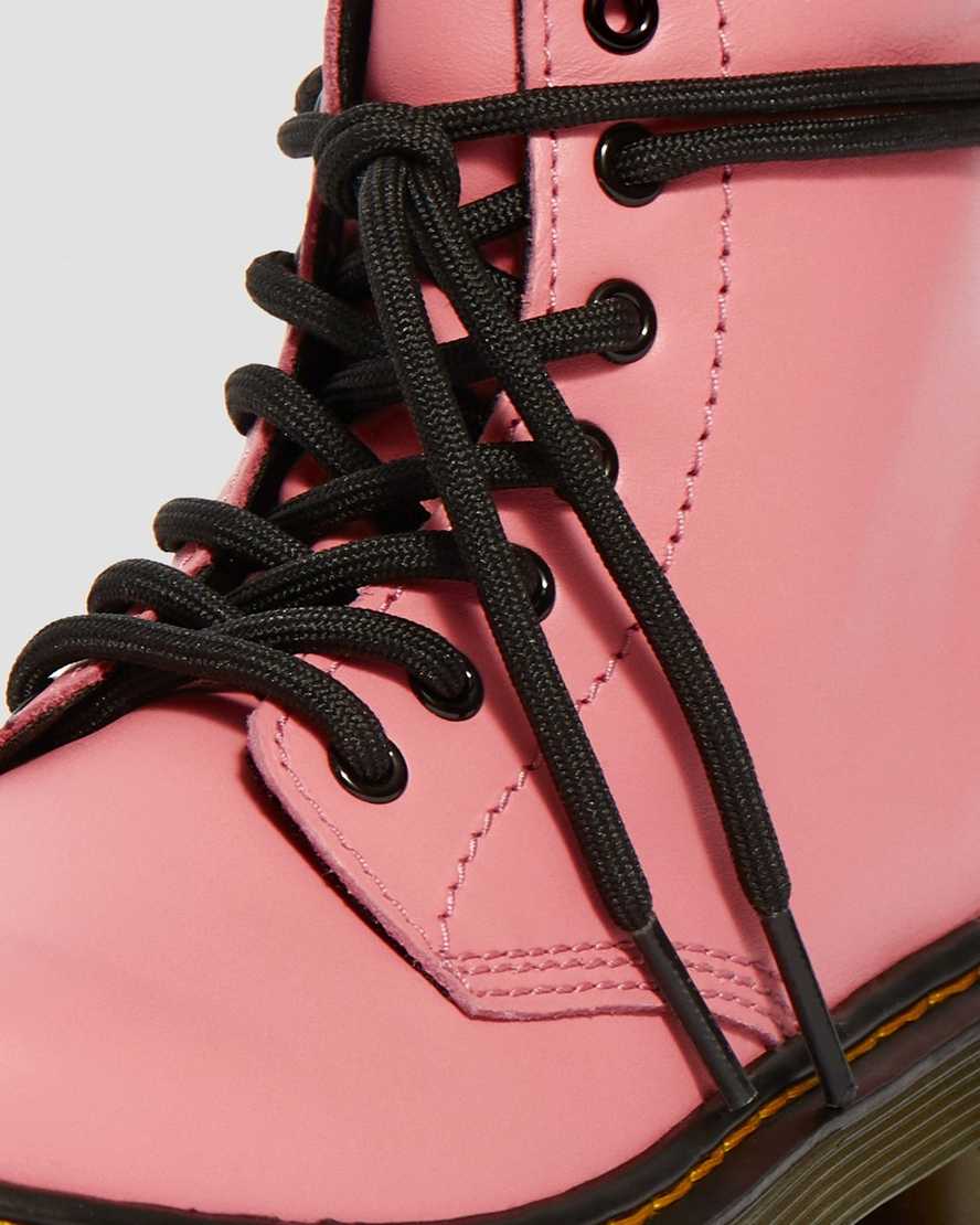 Junior 1460 Muted Leather Lace Up Boots Dr. Martens