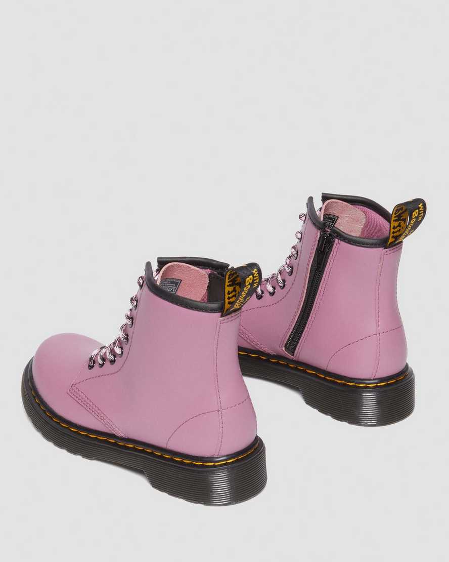 Junior 1460 Muted Leather Lace Up BootsJunior 1460 Muted Leather Lace Up Boots Dr. Martens