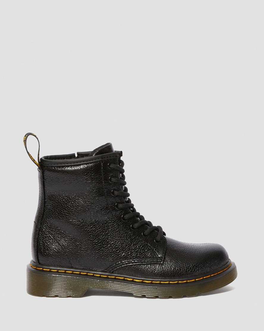 Botas para niños junior con efecto metálico 1460 Crinkle Metallic Dr. Martens