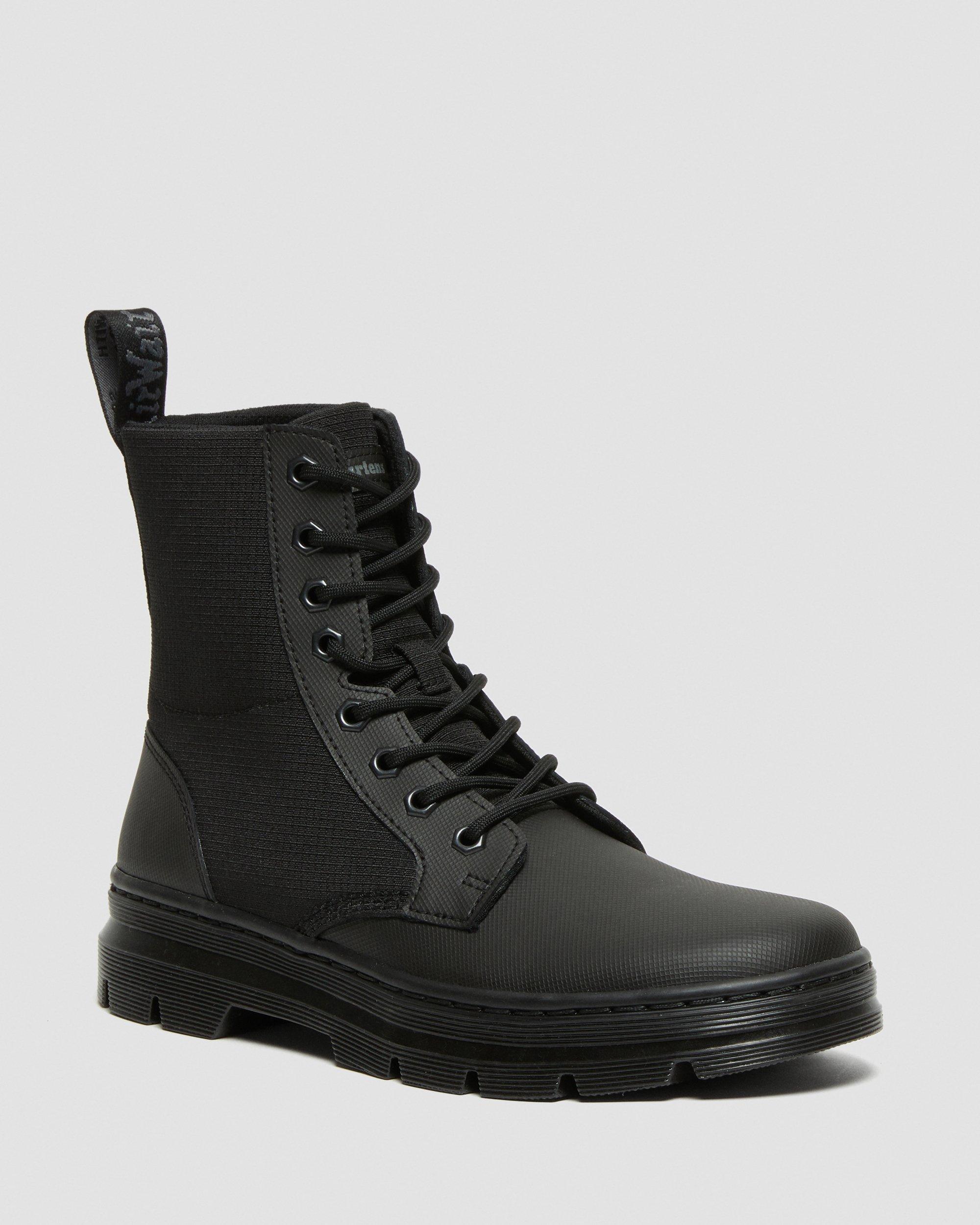 Combs II Poly Casual Boots in Black+Black | Dr. Martens