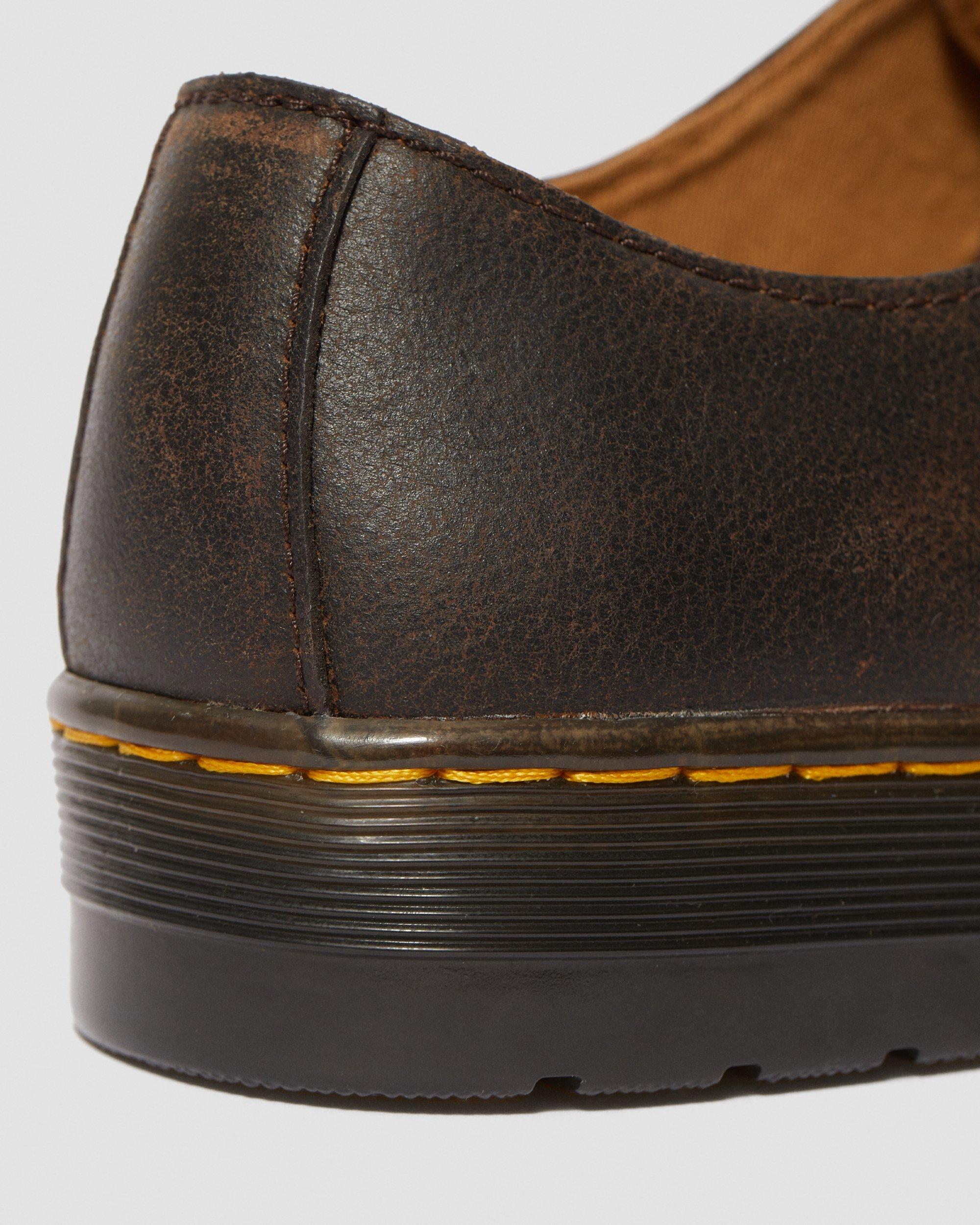 Coronado Men's Leather Casual Shoes in ACORN | Dr. Martens™
