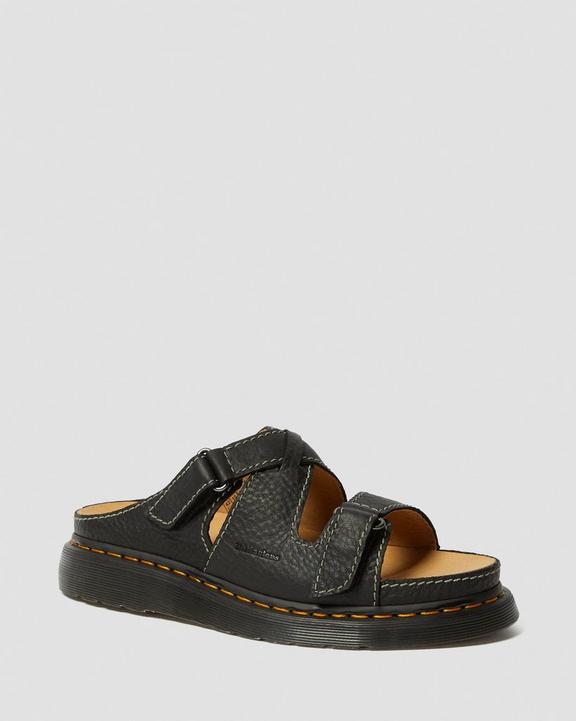 Bradfield Rugged Leather Strap Sandals Dr. Martens
