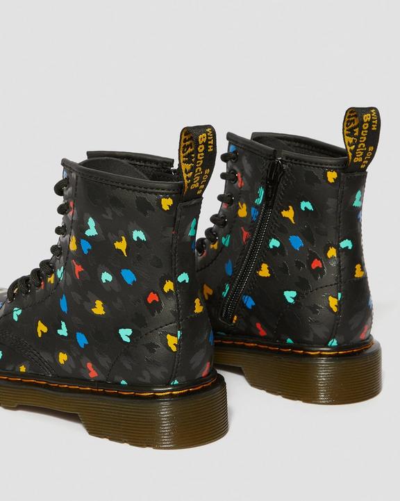 JUNIOR 1460 HEARTS LEATHER ANKLE BOOTS Dr. Martens
