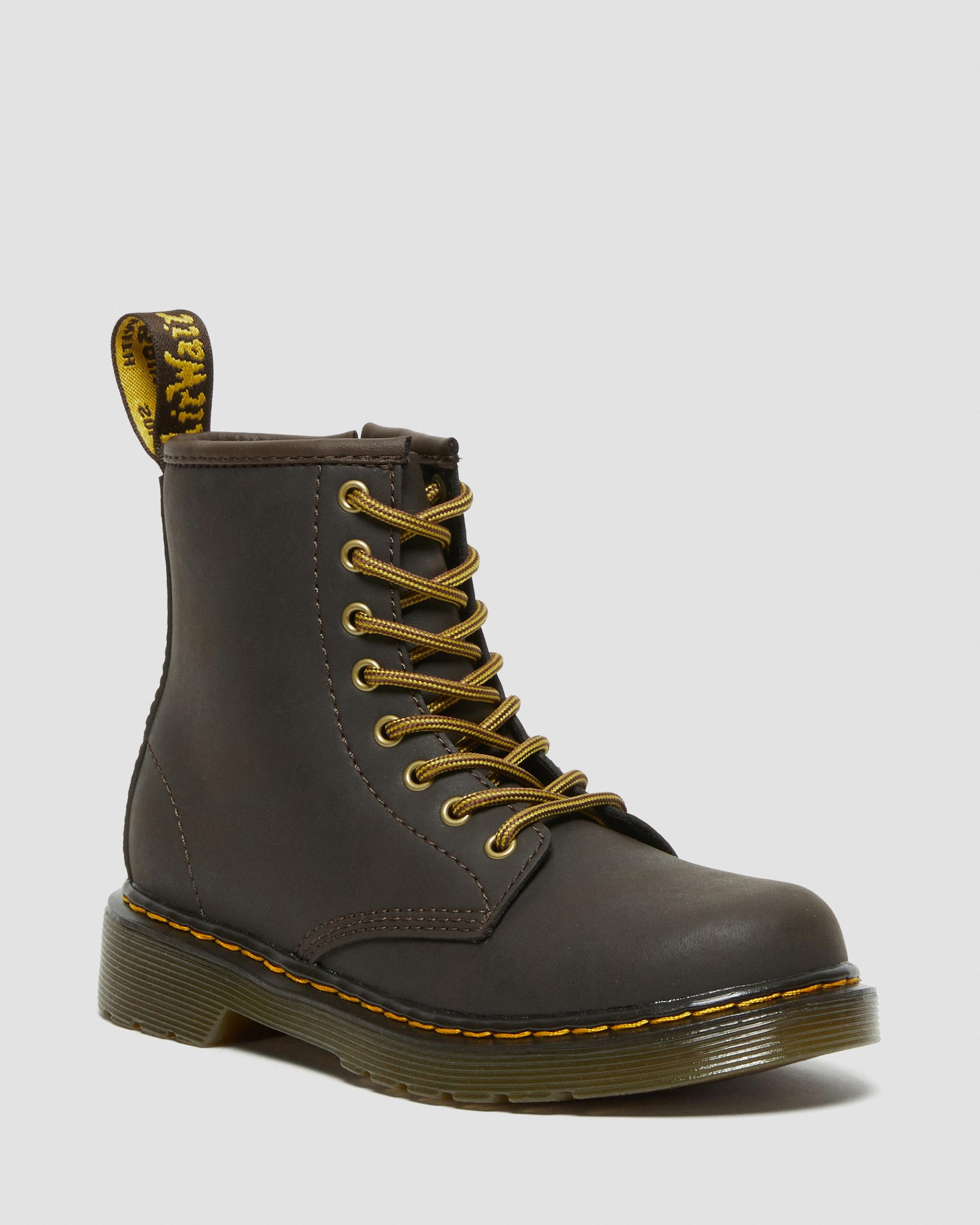 Kids 1460 junior patent leather ankle boots black Dr. Martens
