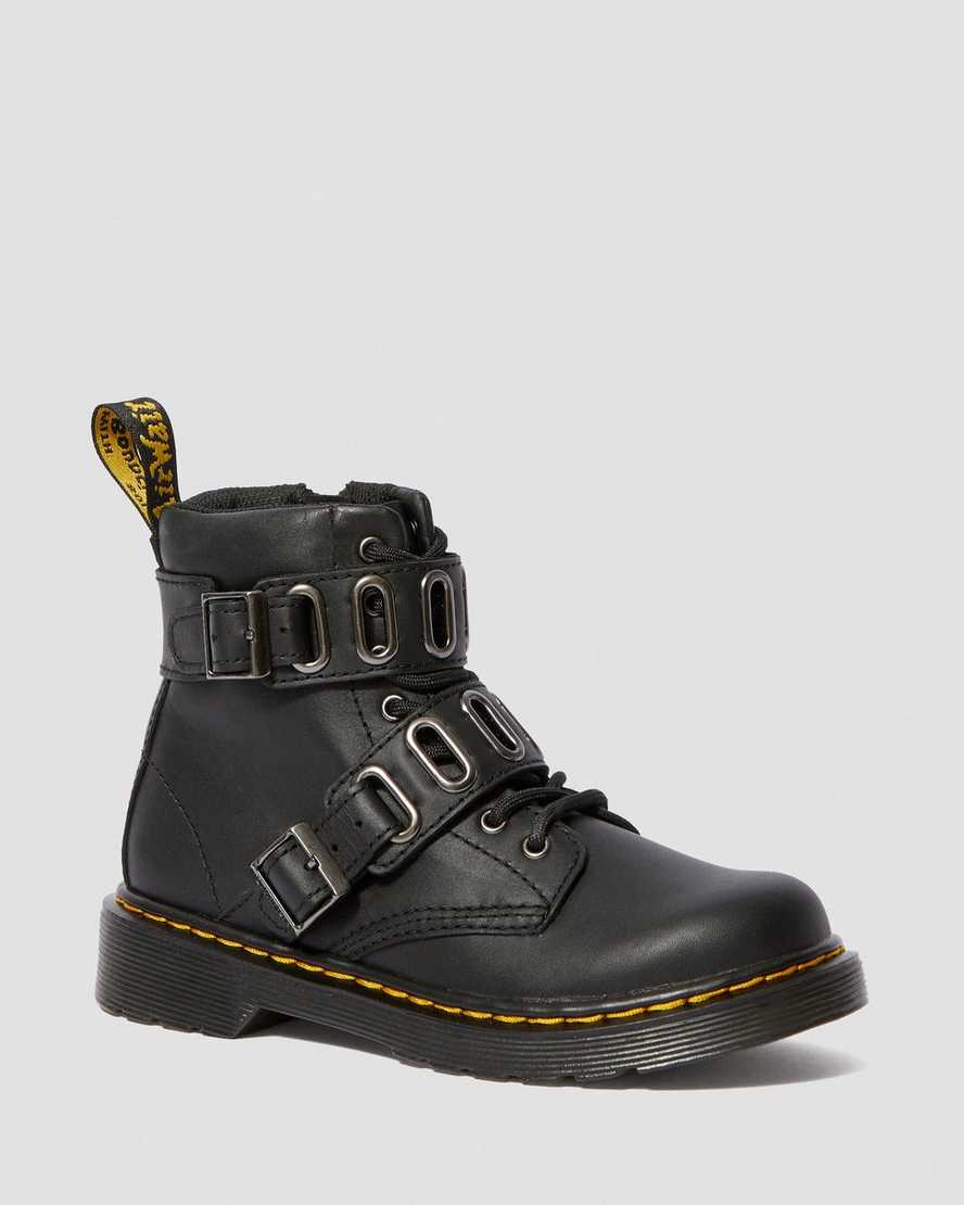 JUNIOR 1460 QUYNN LEATHER BOOTS | Dr Martens