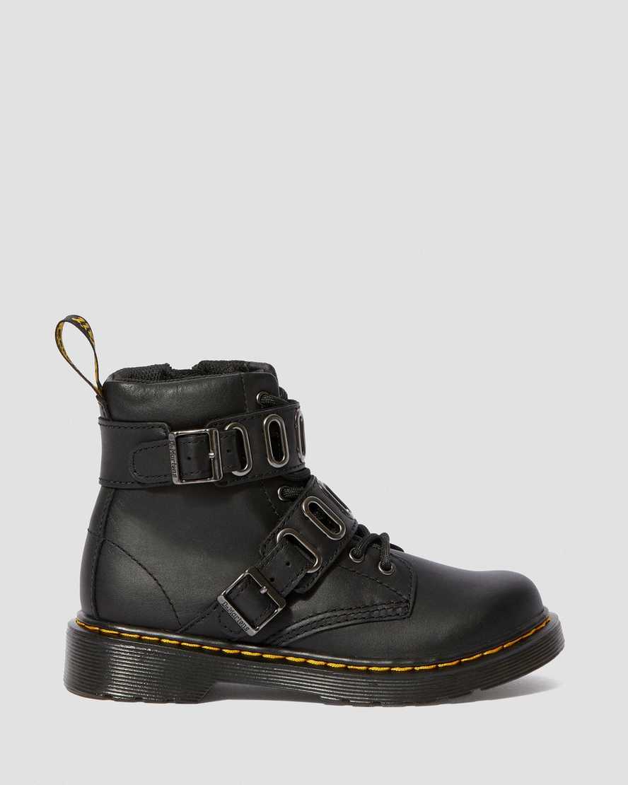 JUNIOR 1460 QUYNN LEATHER BOOTS | Dr Martens