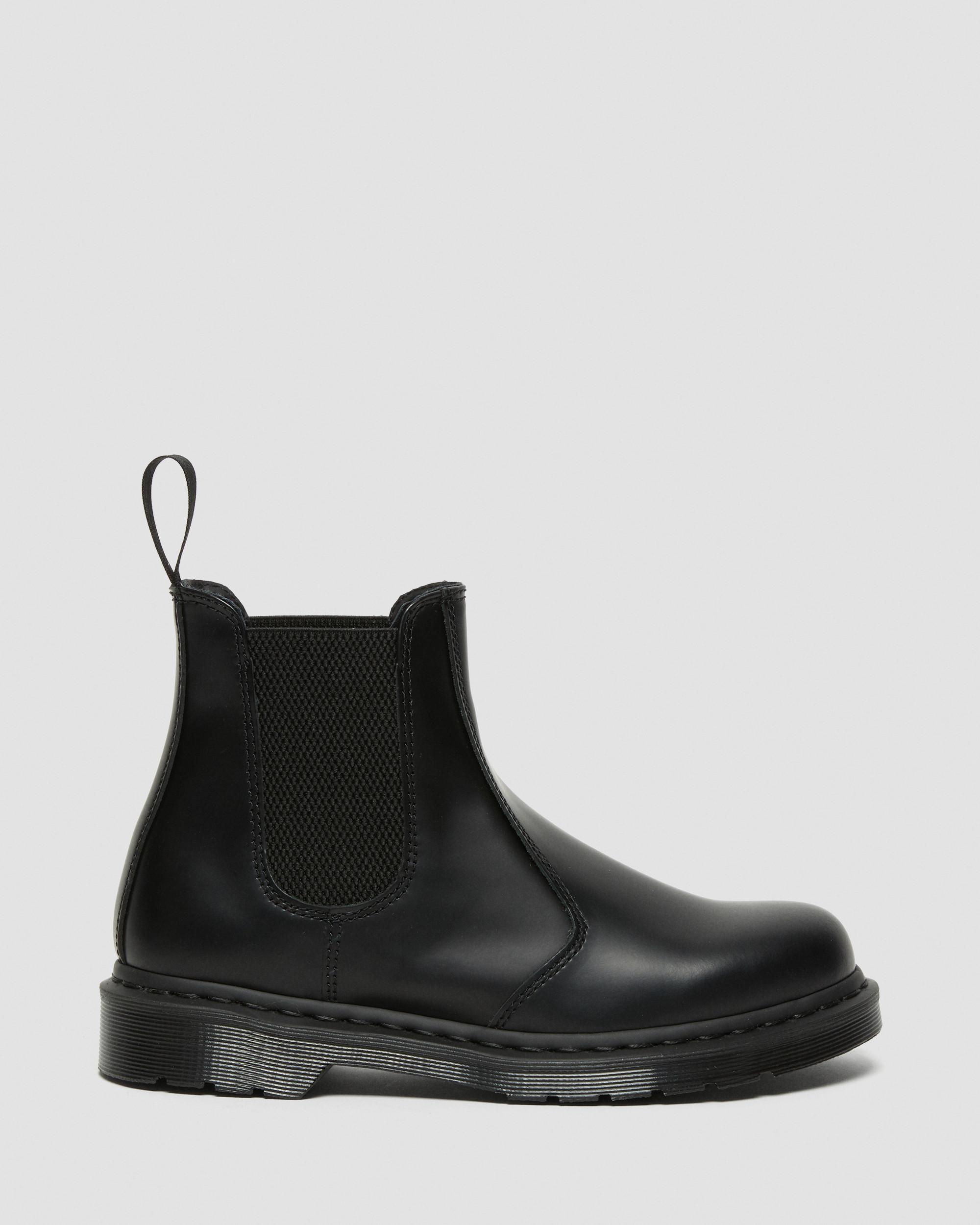 2976 Mono Smooth Leather Chelsea Boots in Black | Dr. Martens