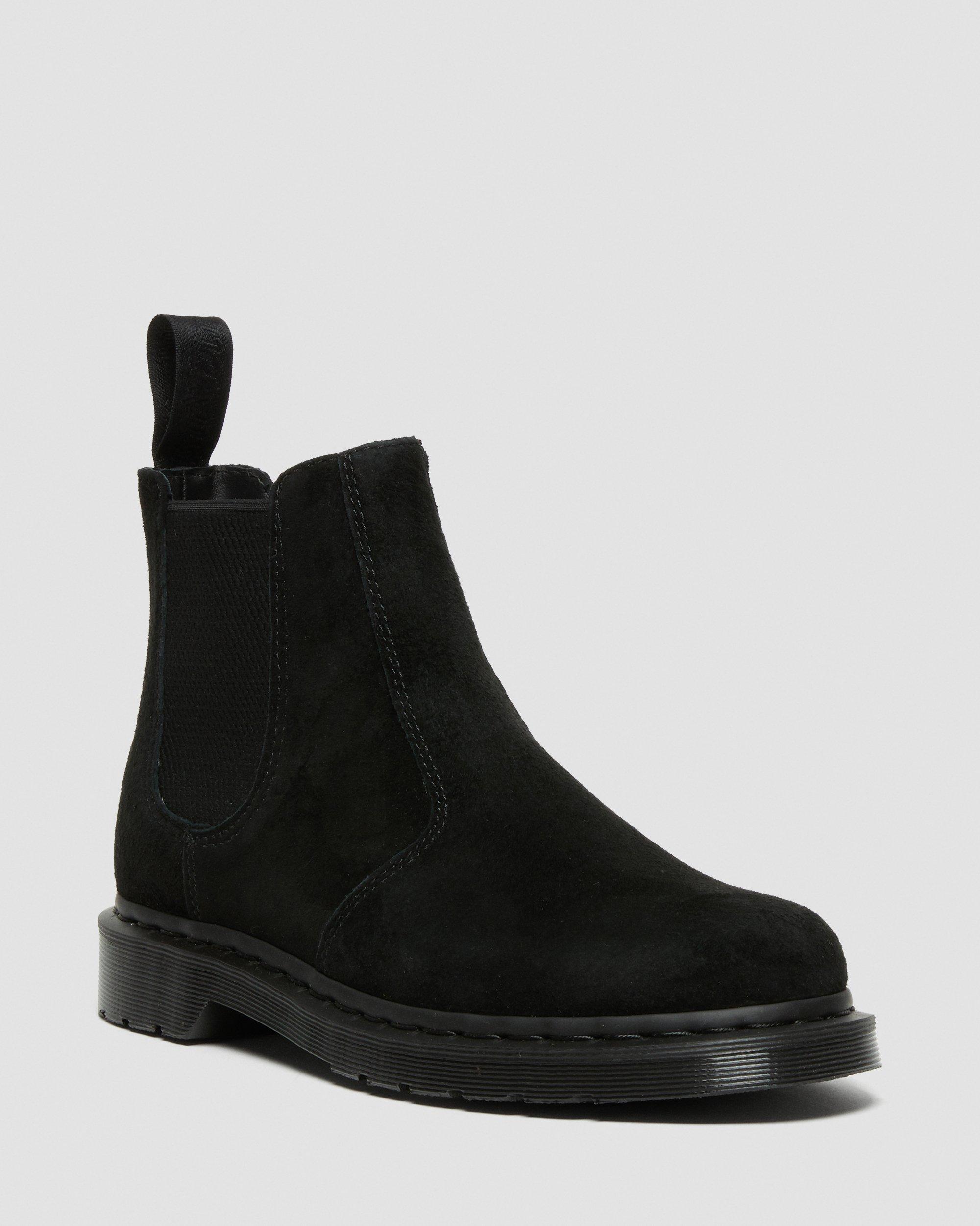 2976 BLACK SUEDE CHELSEA BOOTS in BLACK | Dr. Martens™