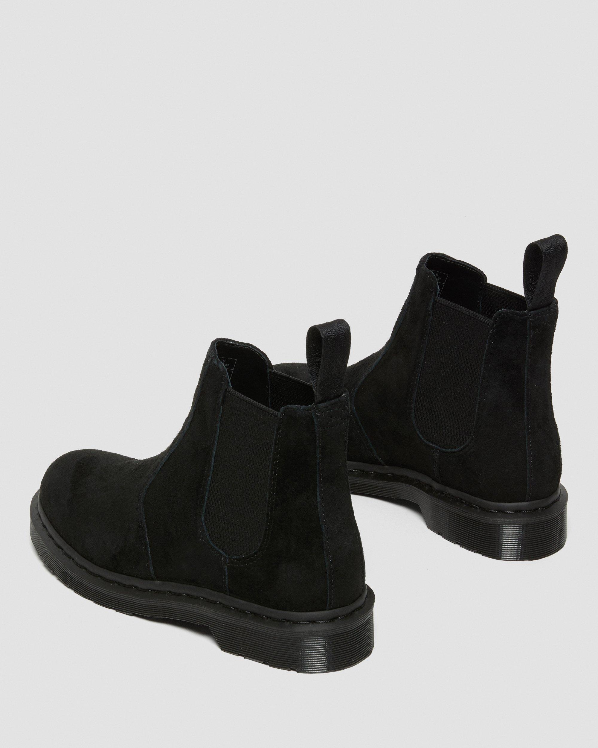 2976 BLACK SUEDE CHELSEA BOOTS in BLACK | Dr. Martens™