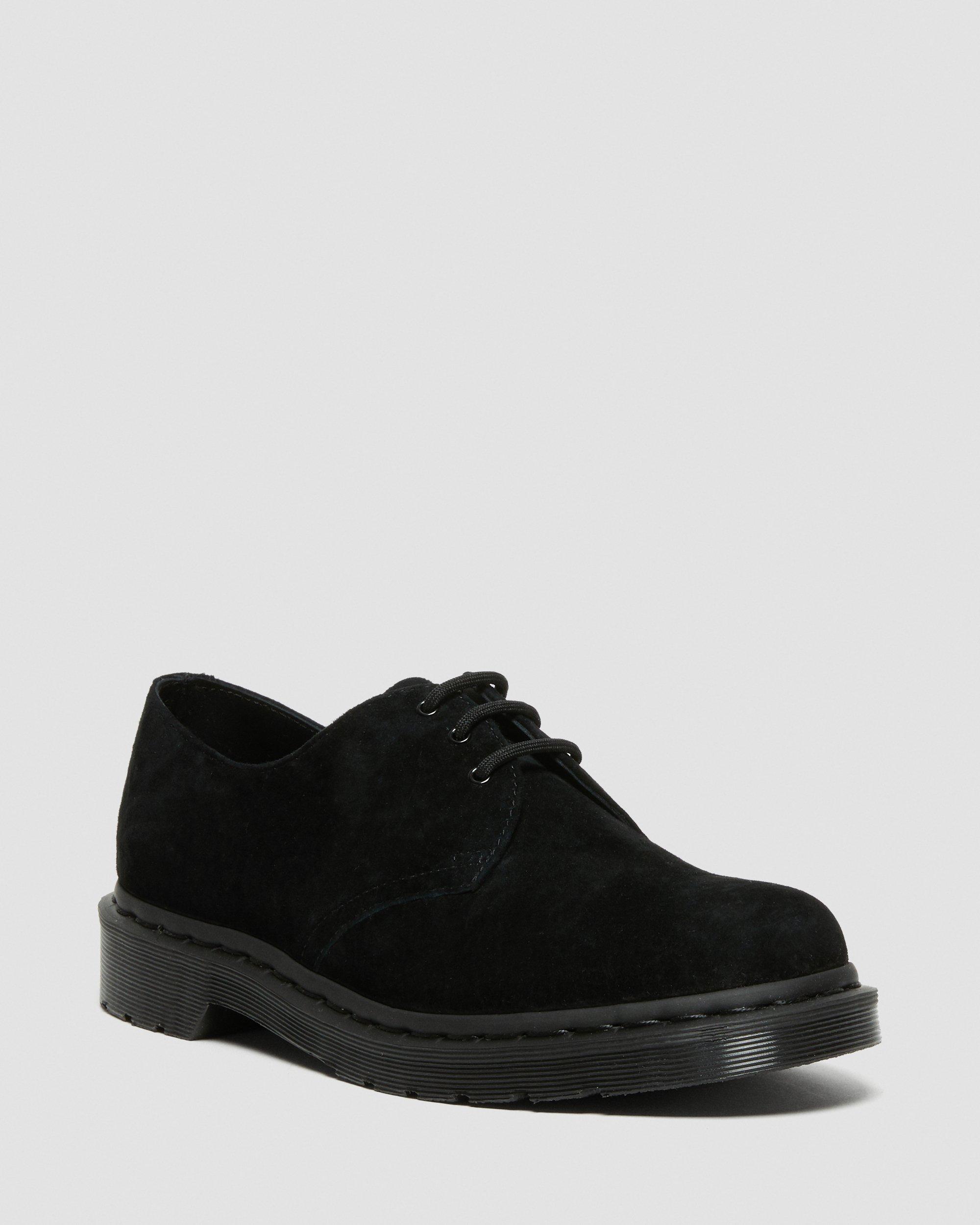 1461 BLACK SUEDE SHOES in BLACK | Dr. Martens™