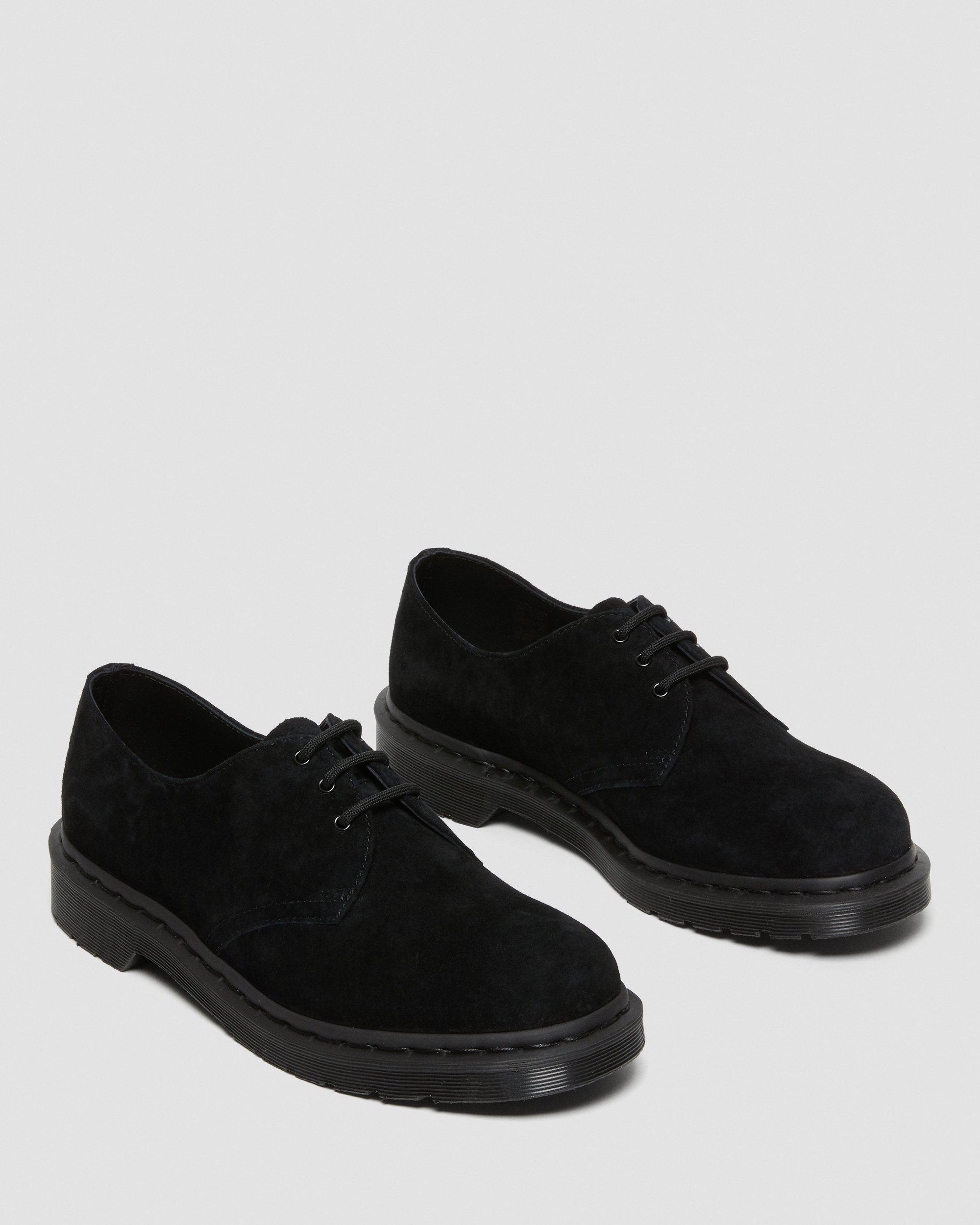 all black suede shoes