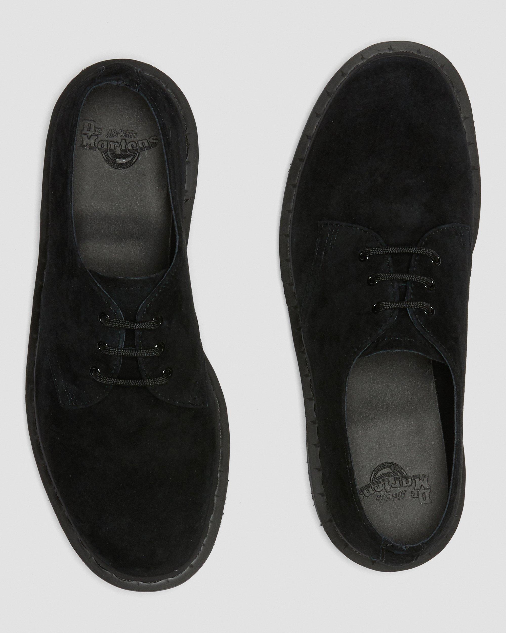 1461 BLACK SUEDE SHOES in BLACK | Dr. Martens™
