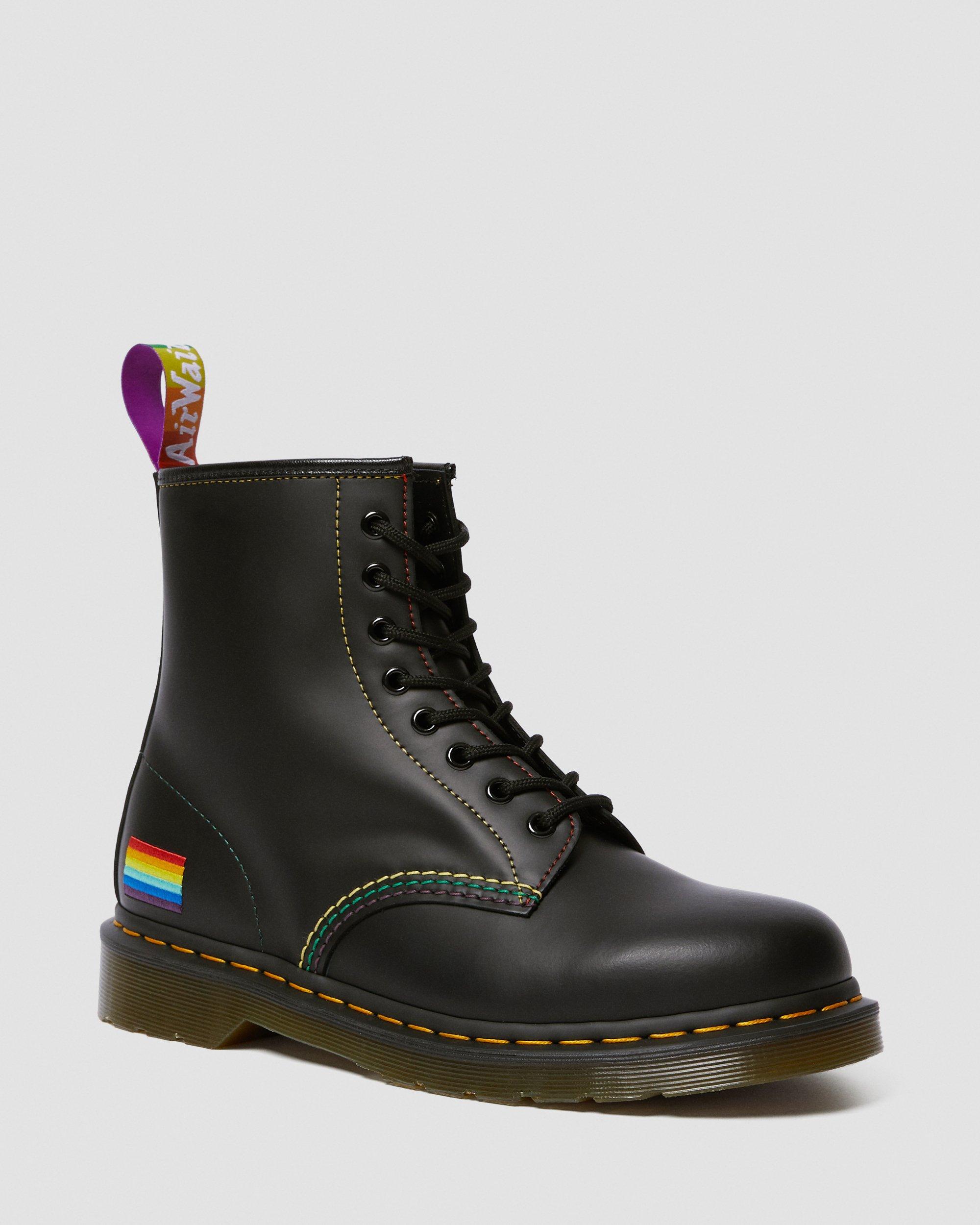 1460 For Pride Smooth Leather Lace Up Boots