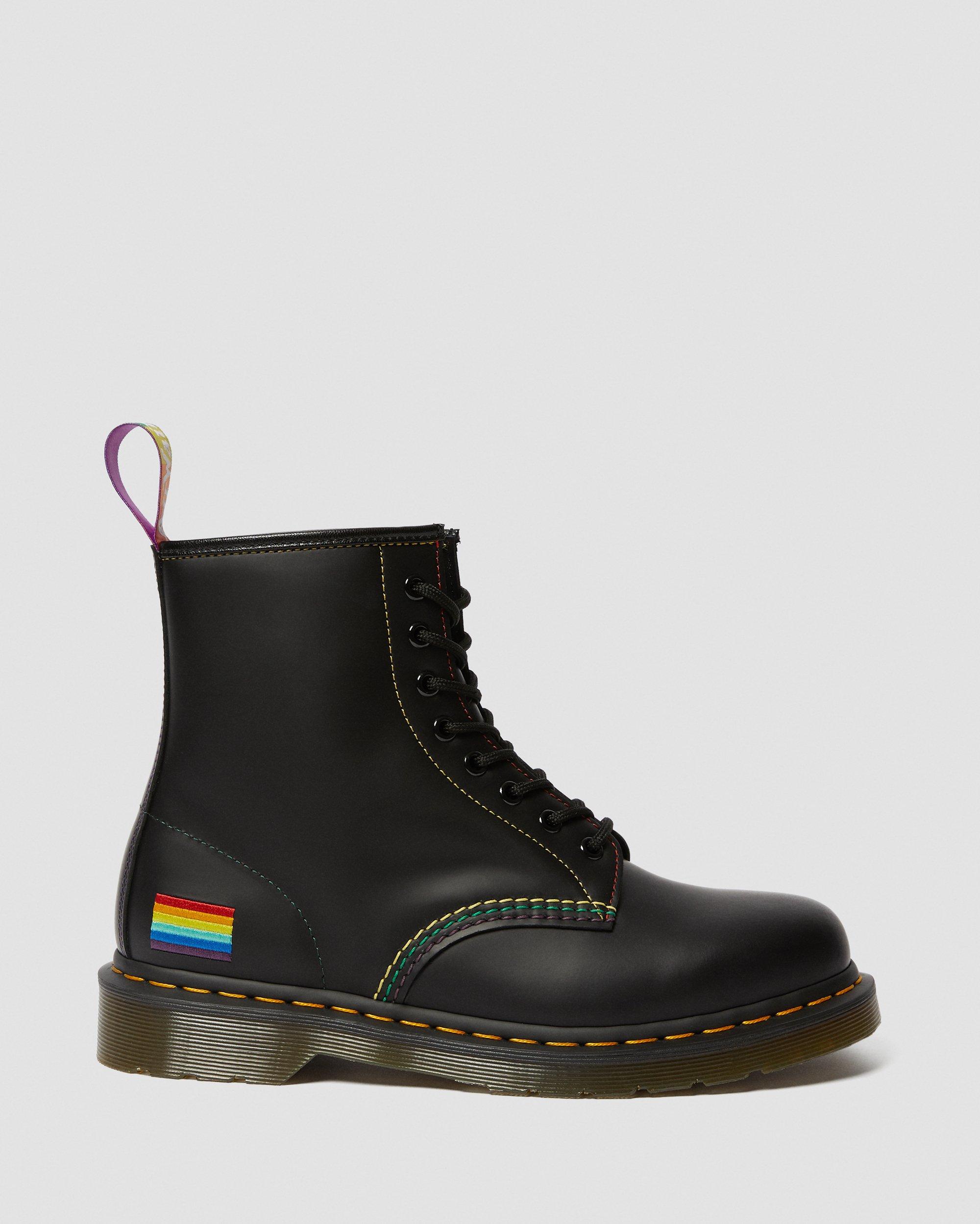 1460 For Pride Smooth Leather Lace Up Boots