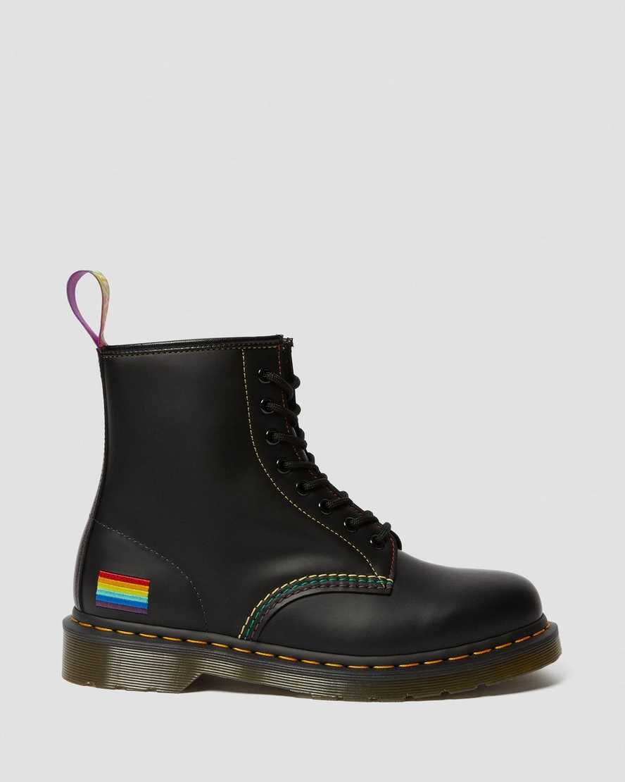 1460 For Pride Smooth Leather Lace Up Boots Dr. Martens