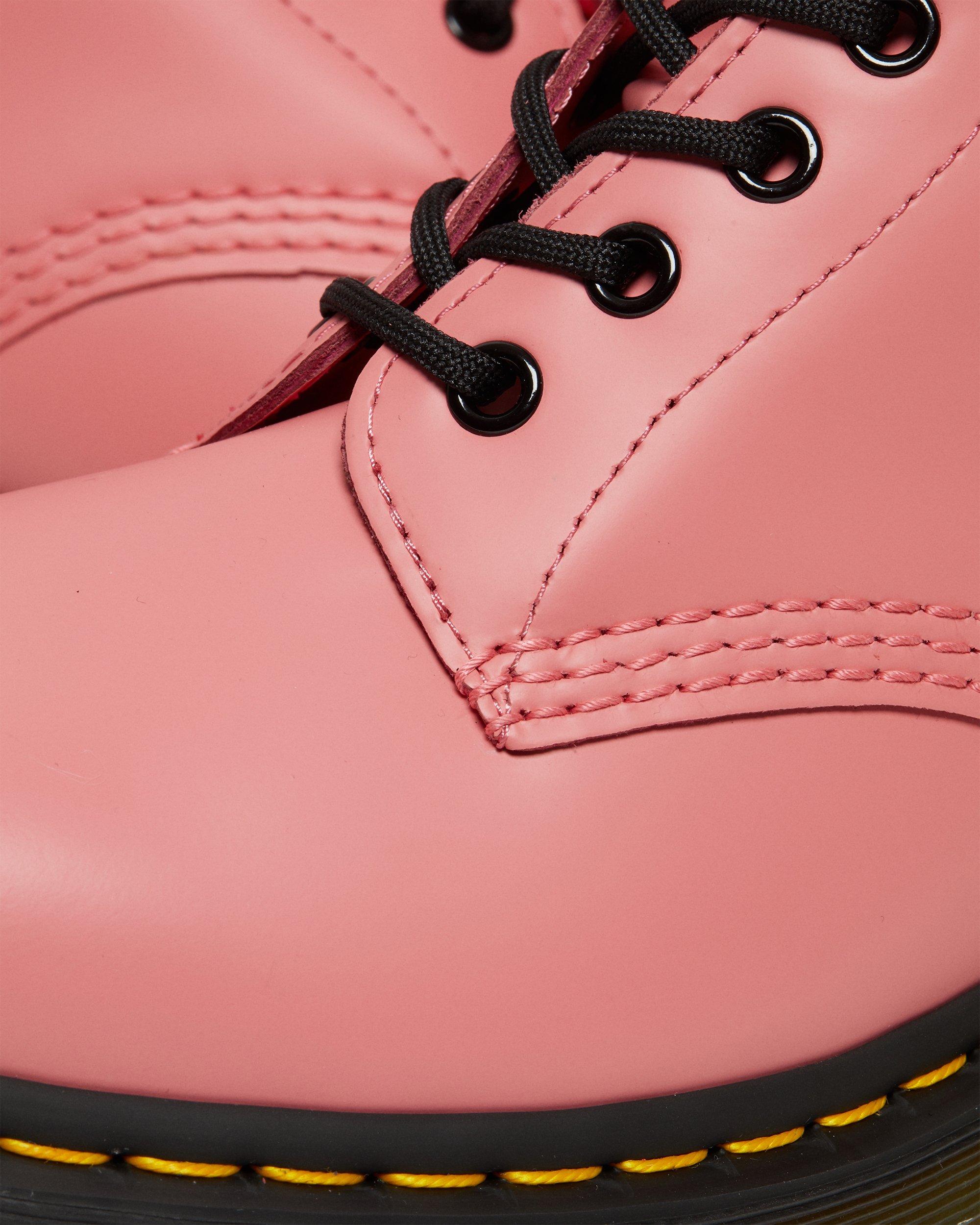 1460 Smooth Leather Lace Up Boots in ACID PINK | Dr. Martens™