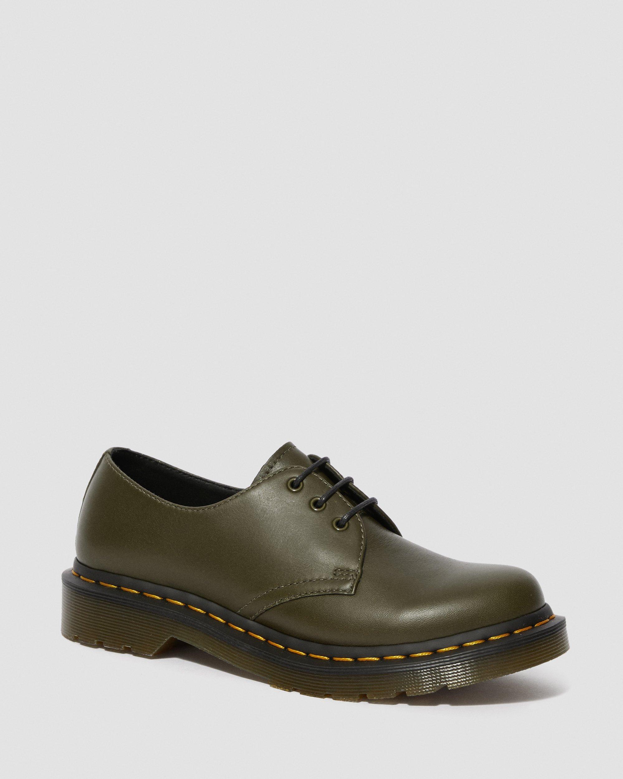 Women's Wanama Leather Oxford in Olive | Dr. Martens