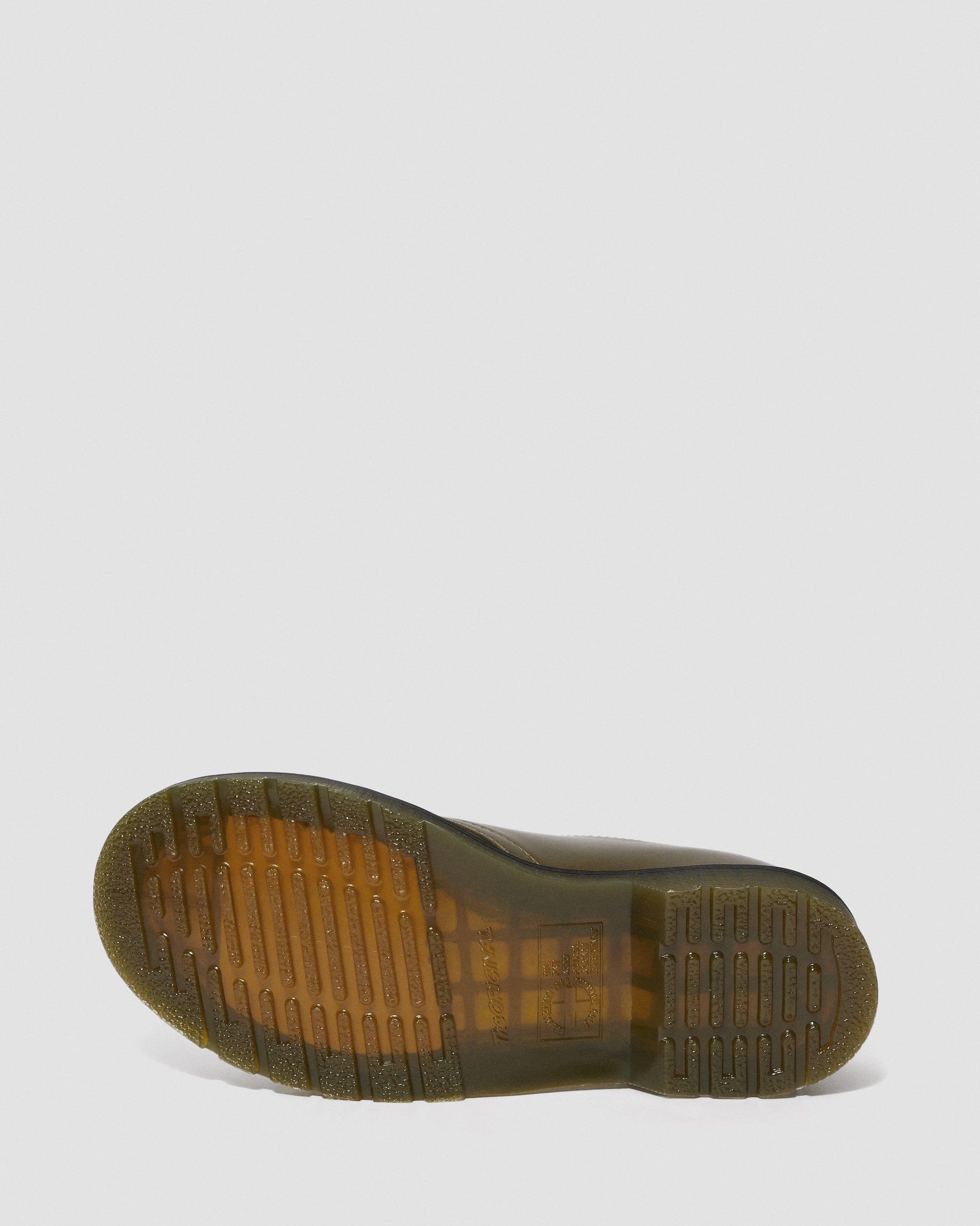 Chaussures 1461 en cuir à lacets in Olive