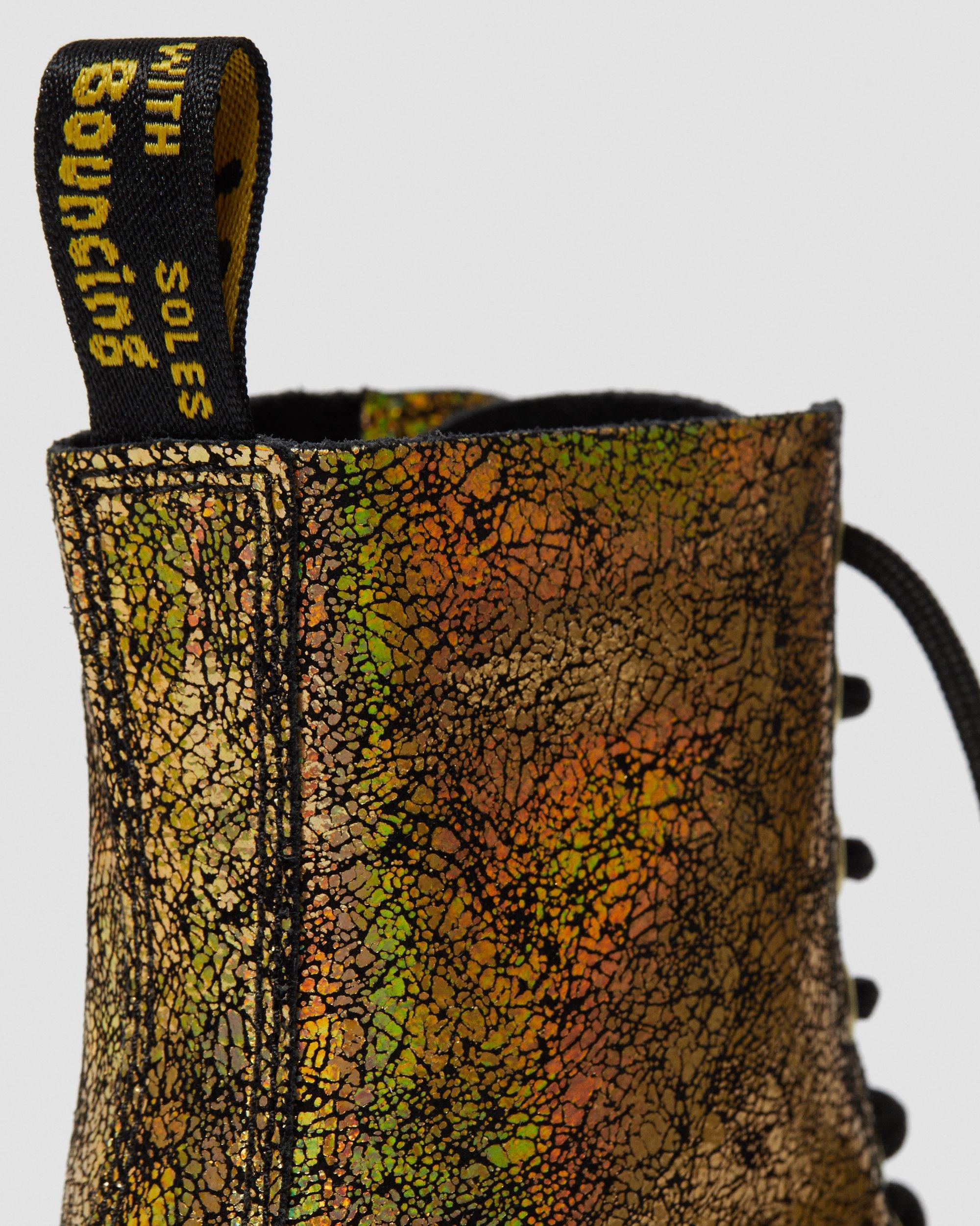 Dr Martens 1460 Pascal Women's Boots - Gunmetal Iridescent Crackle