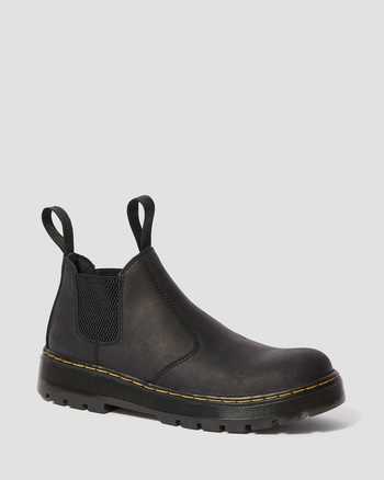 Hardie Connection Leather Chelsea Work Boots