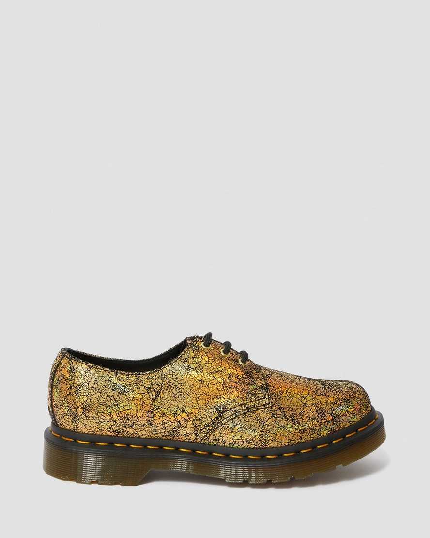 1461 Metallic Leather Oxford Shoes Dr. Martens