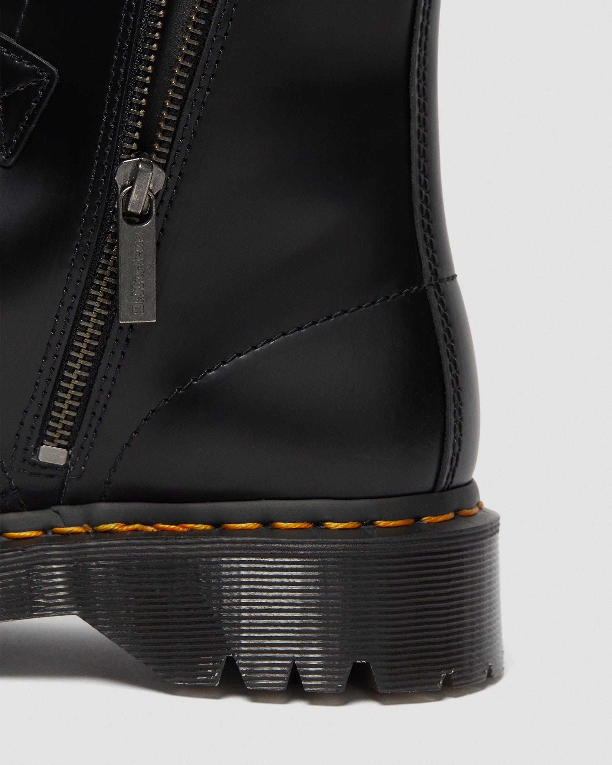 1460 Fenimore Bex Moto Boots in BLACK | Dr. Martens™