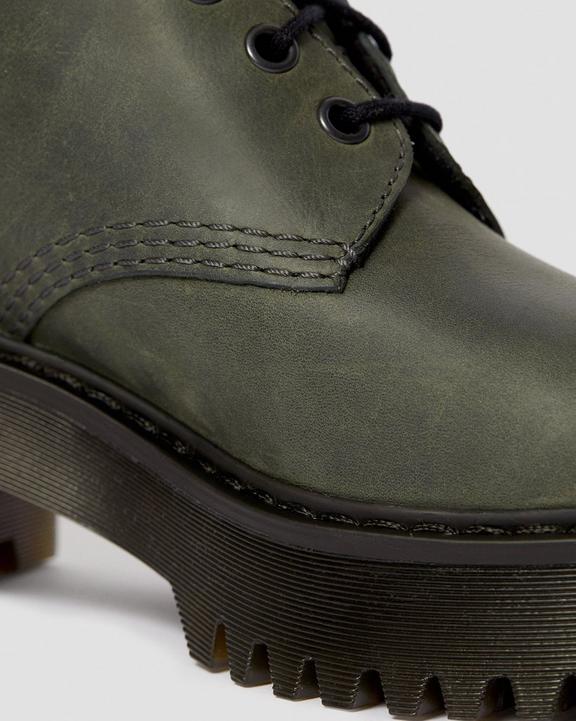 Shriver Hi Women's Moldova Leather Heeled Boots Dr. Martens