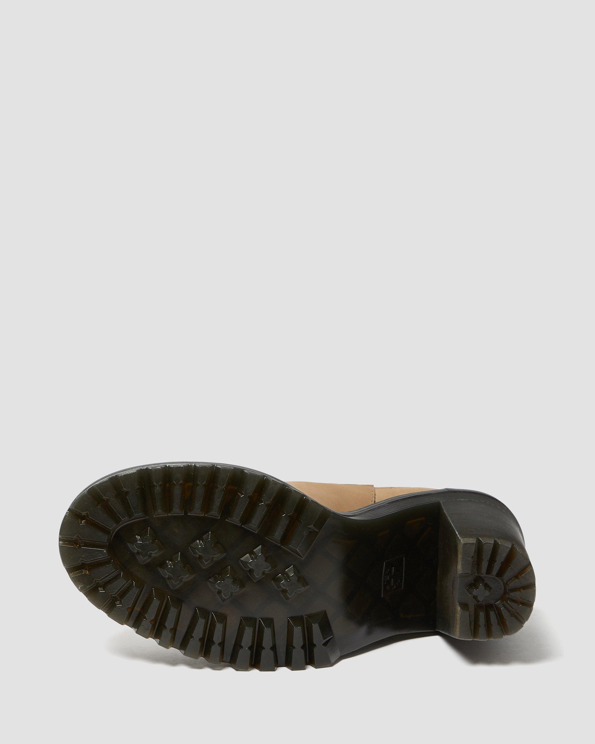 Hurston Women's Suede Heeled Chelsea Boots in MILKSHAKE | Dr. Martens™