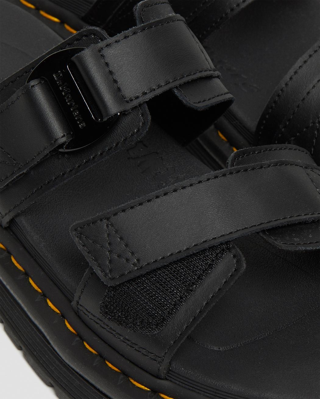 Chilton Men's Leather Slide Sandals | Dr. Martens