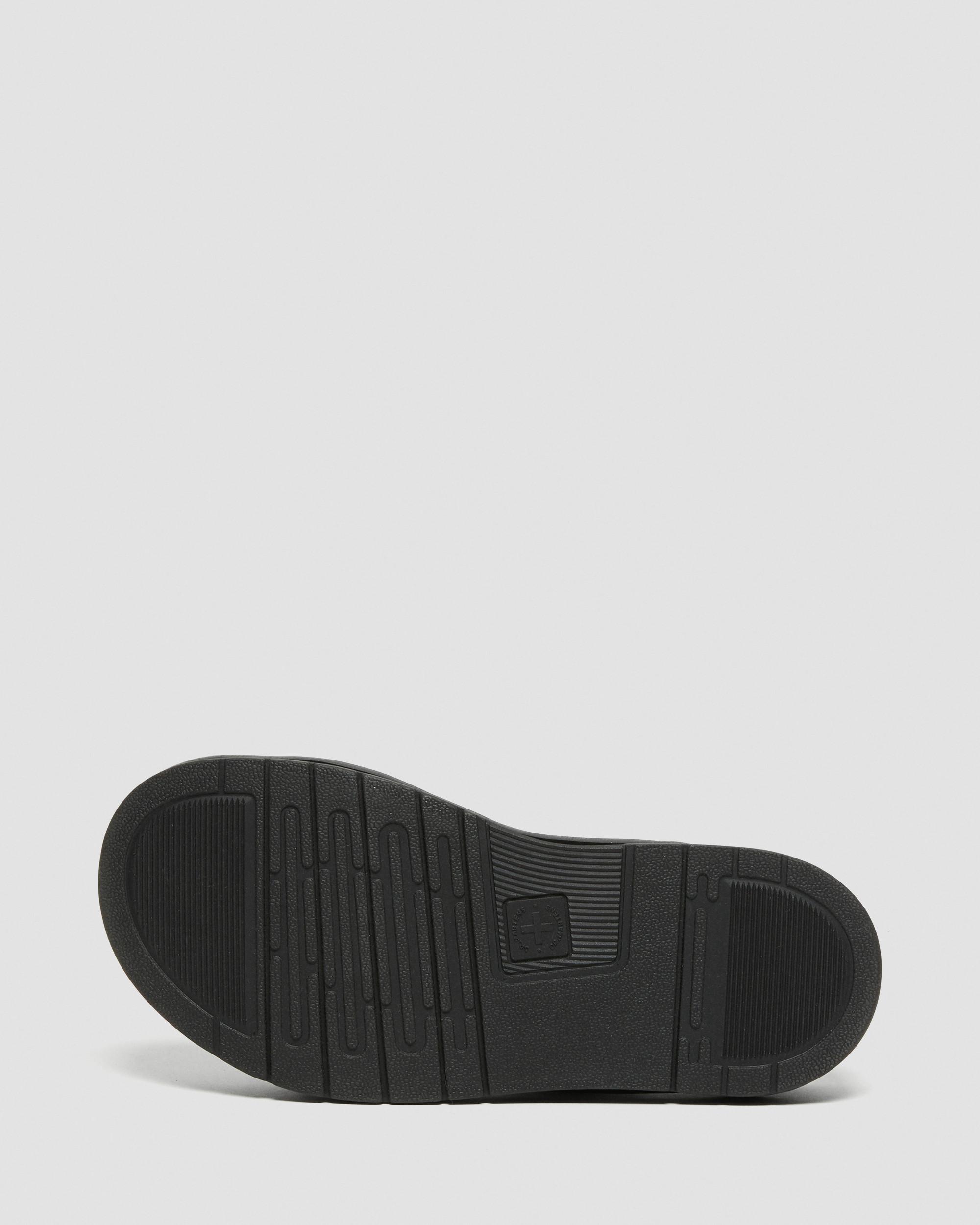 CHILTON SLIP ON LEATHER SANDALS in BLACK | Dr. Martens™