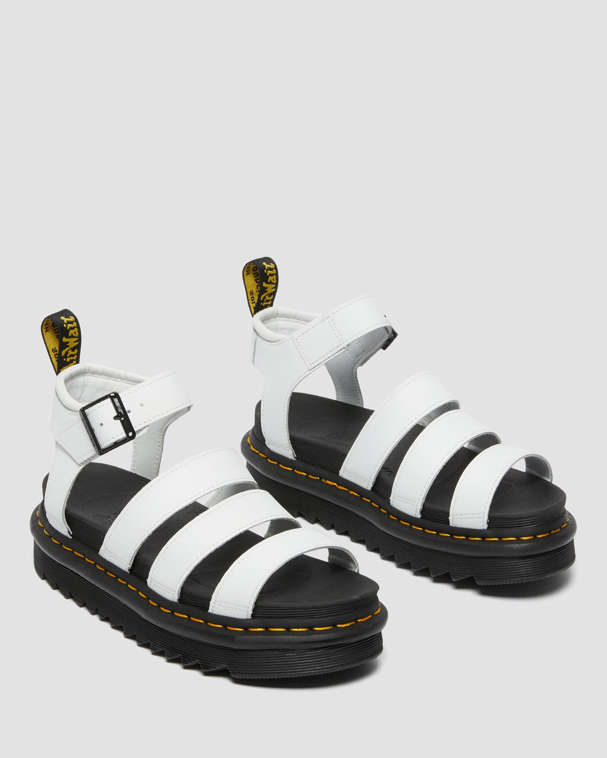 dinosaurus deed het Oriëntatiepunt Blaire Hydro Leather Strap Sandals | Dr. Martens